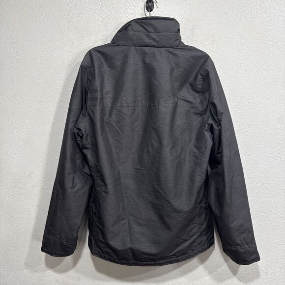 Hollister All Weather Jacket Women’s Size M Black Fleece Lined GUC - Picture 7 of 9